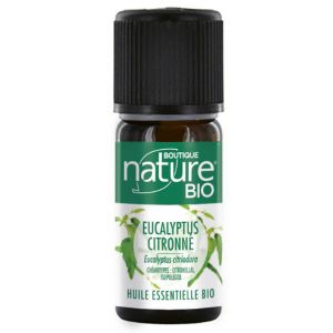 Boutique nature - Huile Essentielle Bio Eucalyptus Citronné